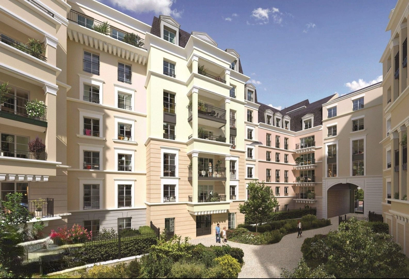 Le Plessis-Robinson komününde lüks proje