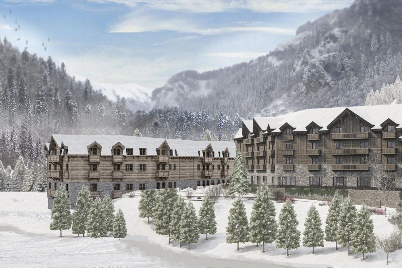 Complejo hotelero de élite en Kolasin