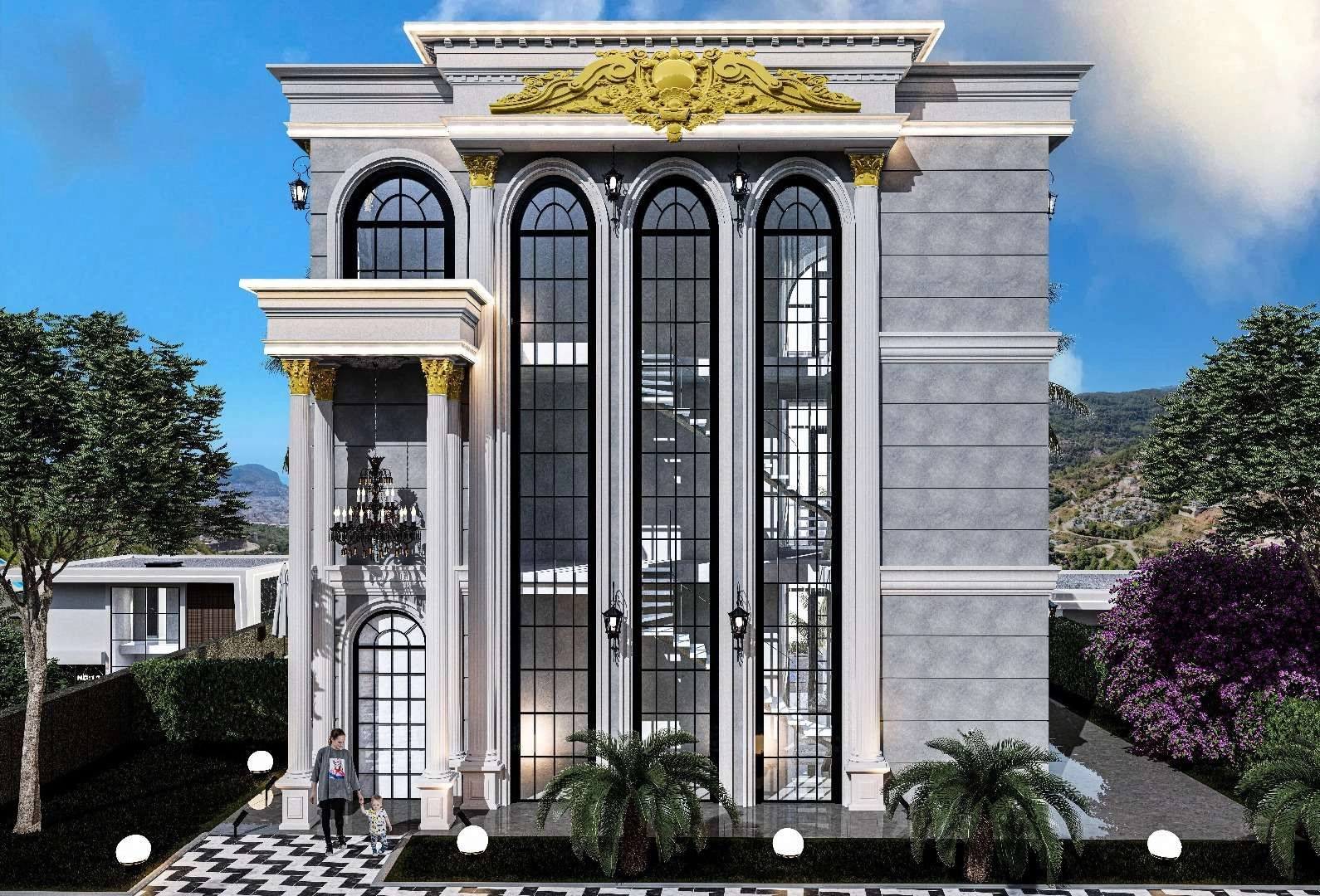 مجموعه ویلاهای لوکس در آلانیا