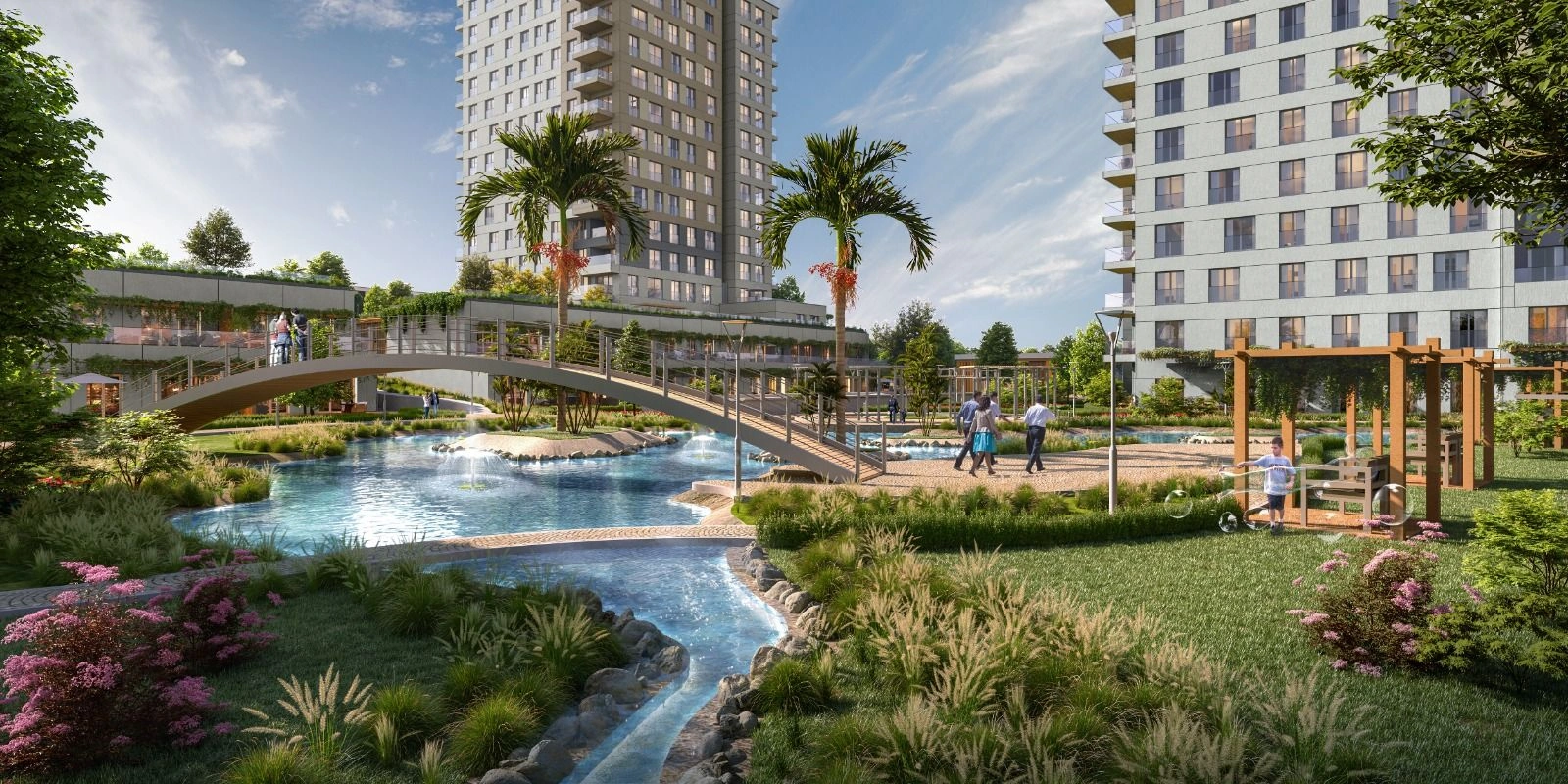 مجتمع مسکونی با معماری لوکس