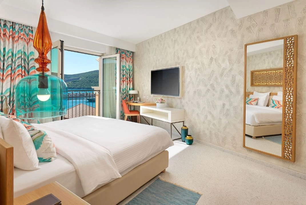 One of seven hotels in the Lustica Bay area, Montenegro