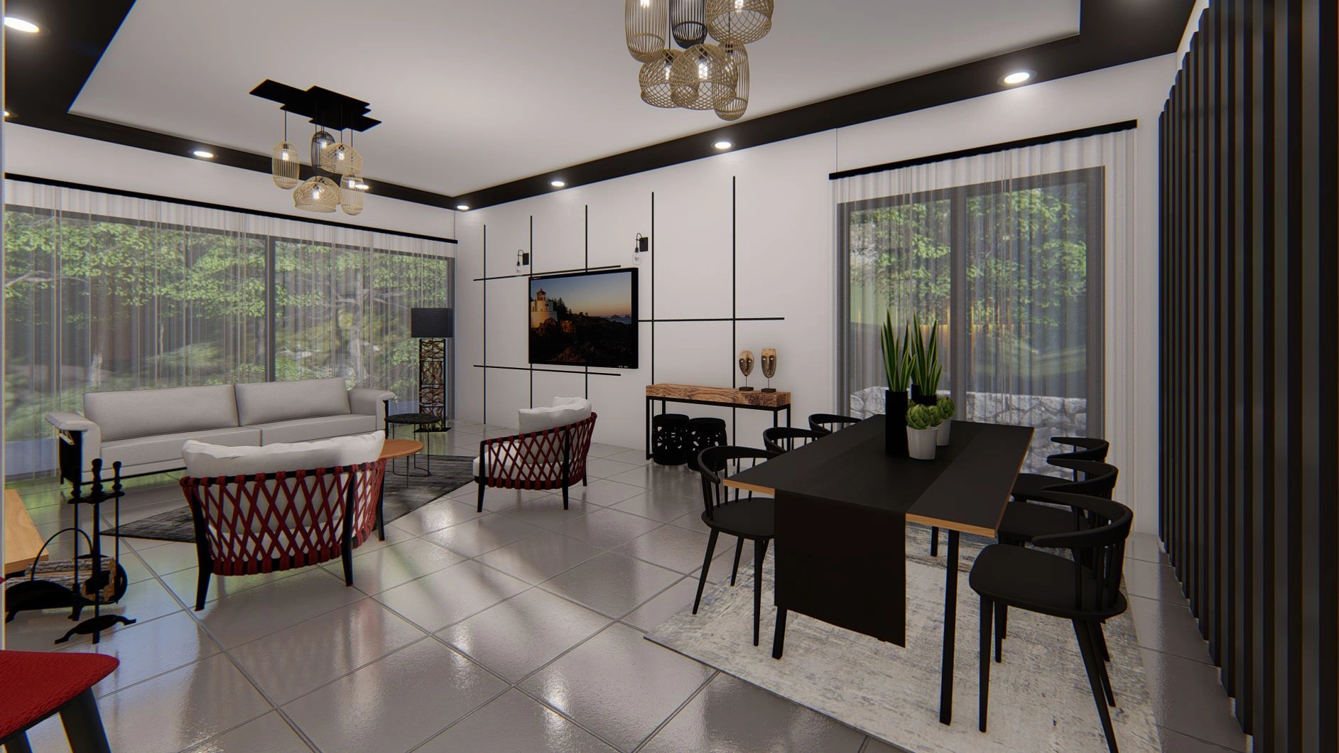 Elite complex of comfortable villas in the Karmi area