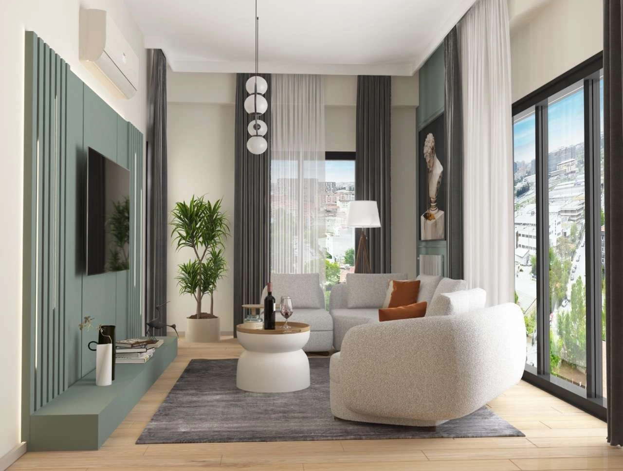 Unique project in European part of Istanbul city