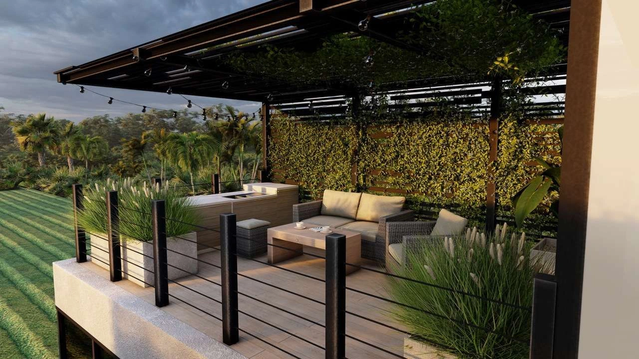 مشروع 4 تاونهاوس في منطقة كانغو، بالي