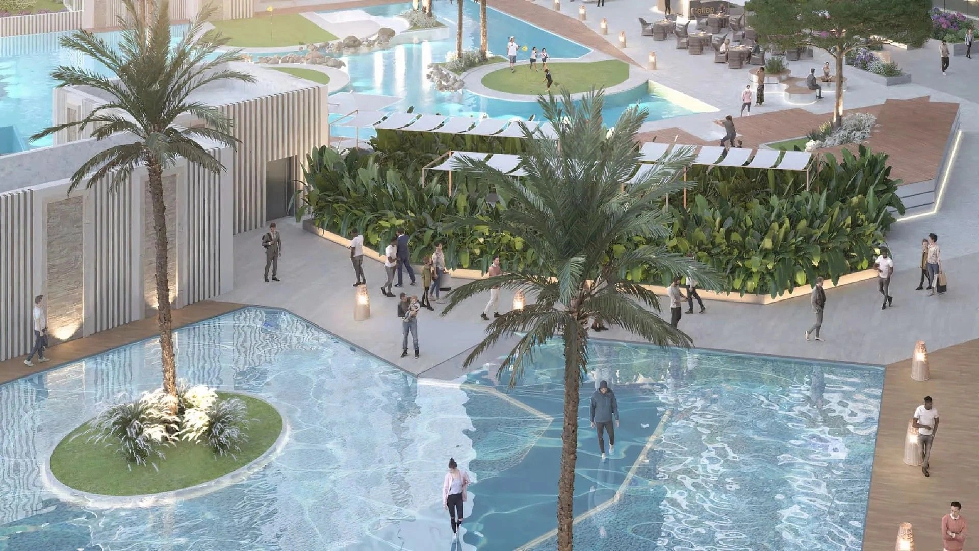 New premium residential complex in the Damac Hills area