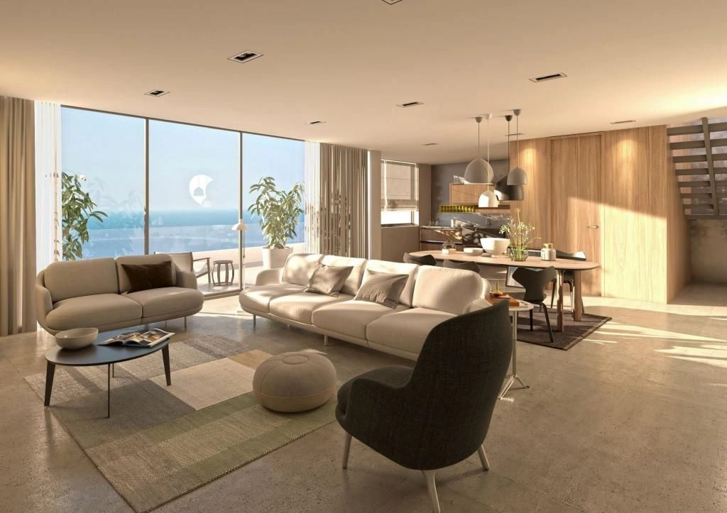 Residential complex near Mackenzie Beach of Larnaca