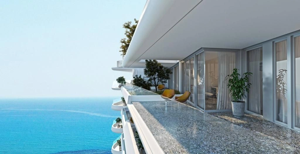 Residential complex near Mackenzie Beach of Larnaca