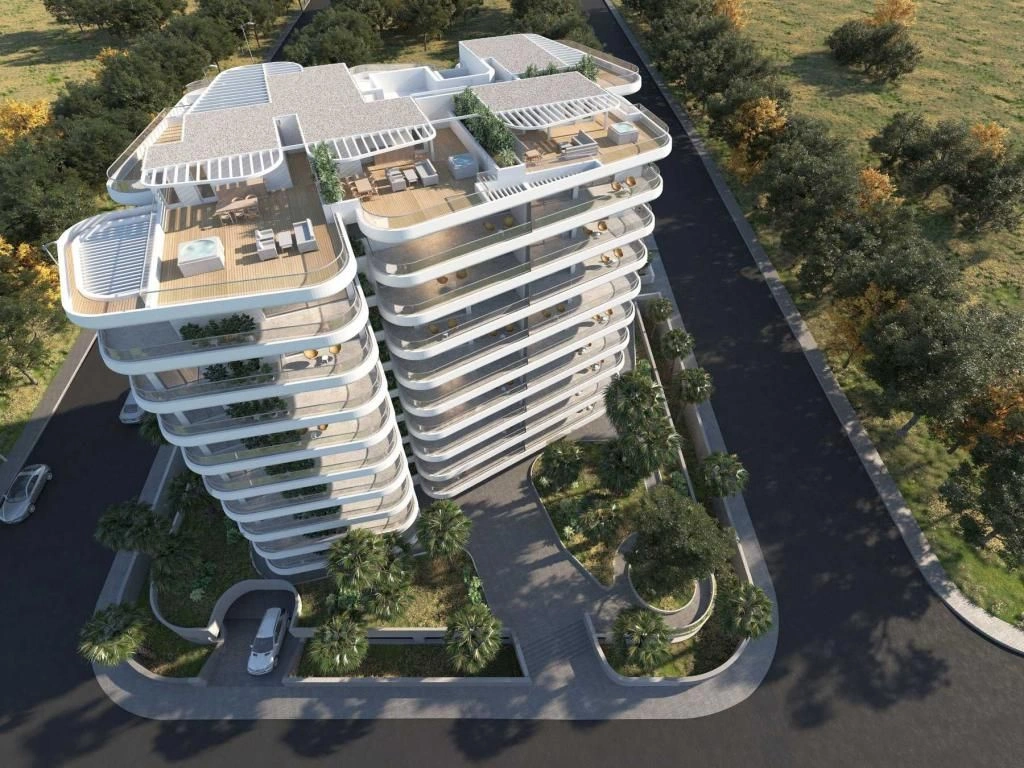 Residential complex near Mackenzie Beach of Larnaca