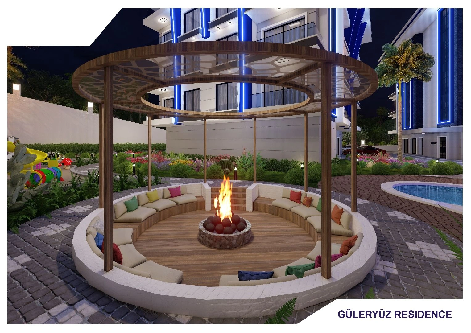 Alanya'nın Payallar bölgesindeki kompleks