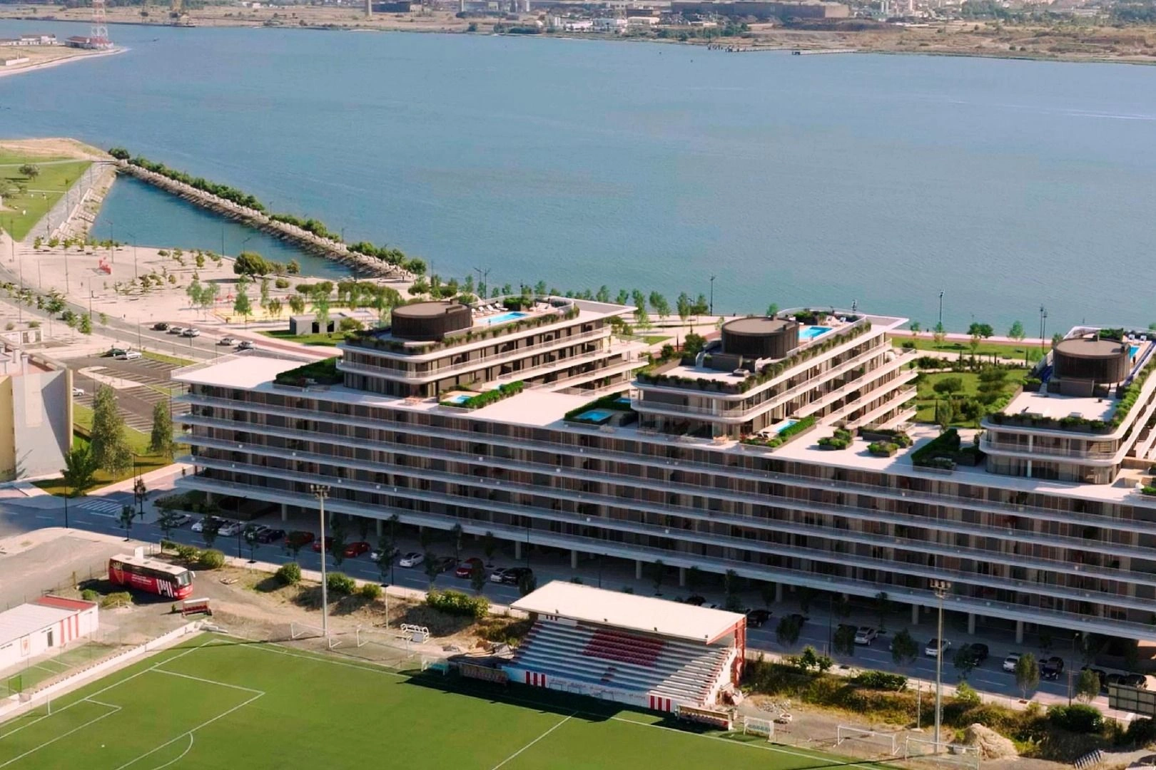 Apartment complex in Barreiro area, Portugal