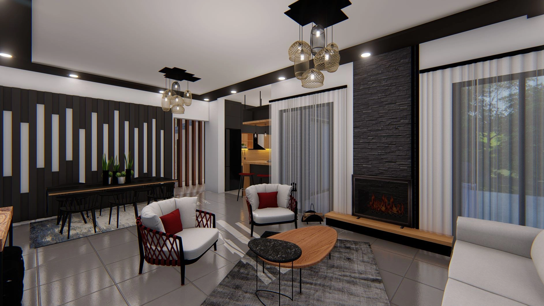 Elite complex of comfortable villas in the Karmi area