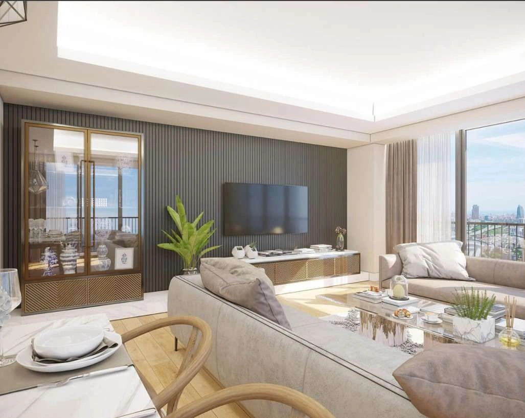 Elite residential complex in Atasehir area of Istanbul