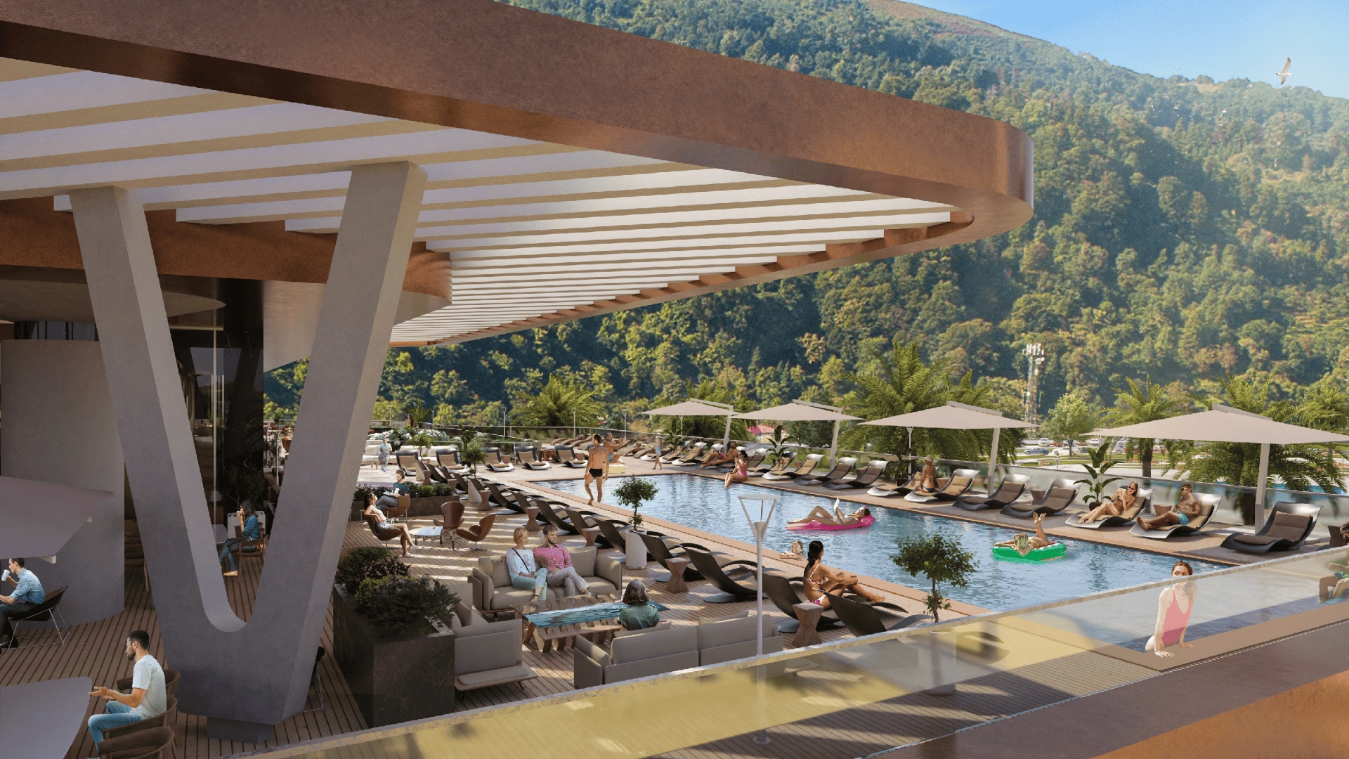 مجتمع آپارتمانی لوکس تحت برند یک زنجیره هتل ۵ ستاره