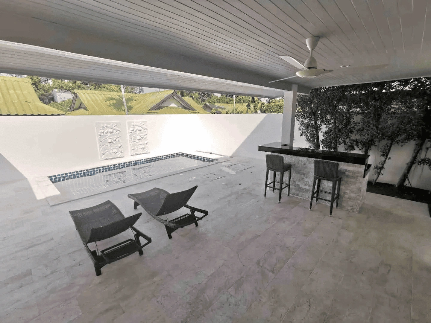 Cozy villa 3+1 with swimming pool in Samui, Thailand