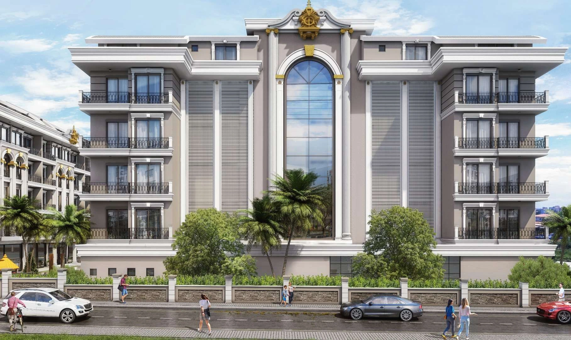 Residential complex in the center of Alanya