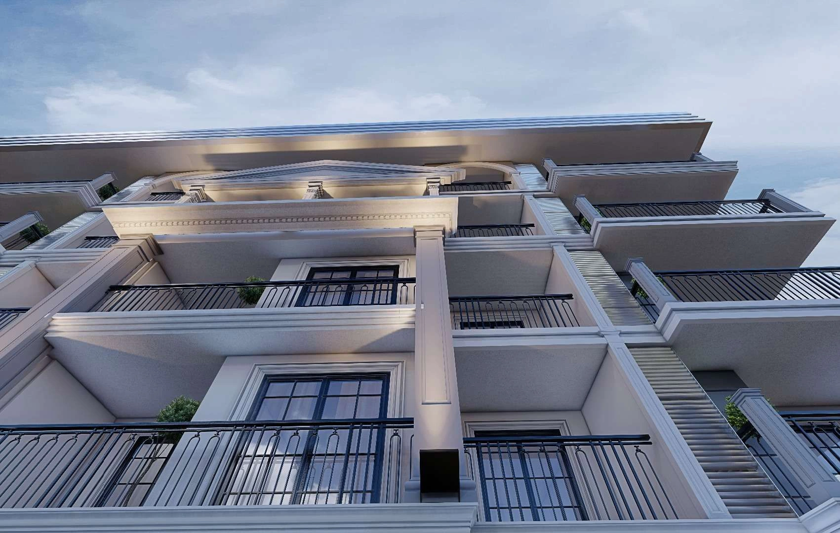 مجموعه مسکونی ۱۰۰ متر از دریای مدیترانه