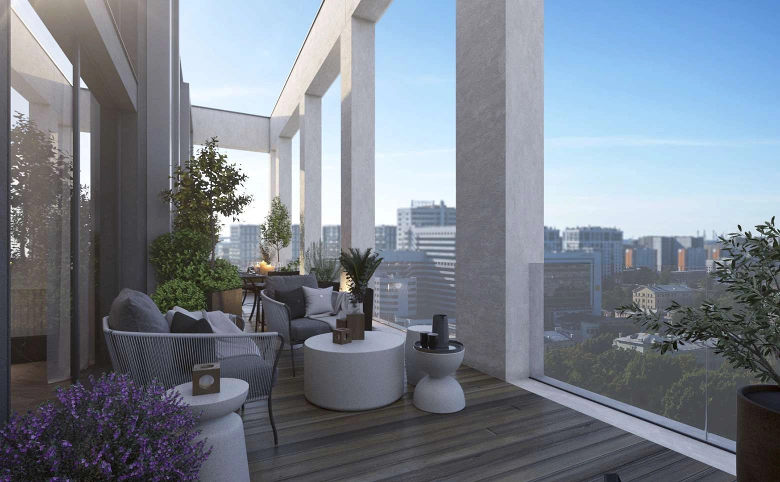 Saint Petersburg'da 11 kat yüksekliğinde bir konut