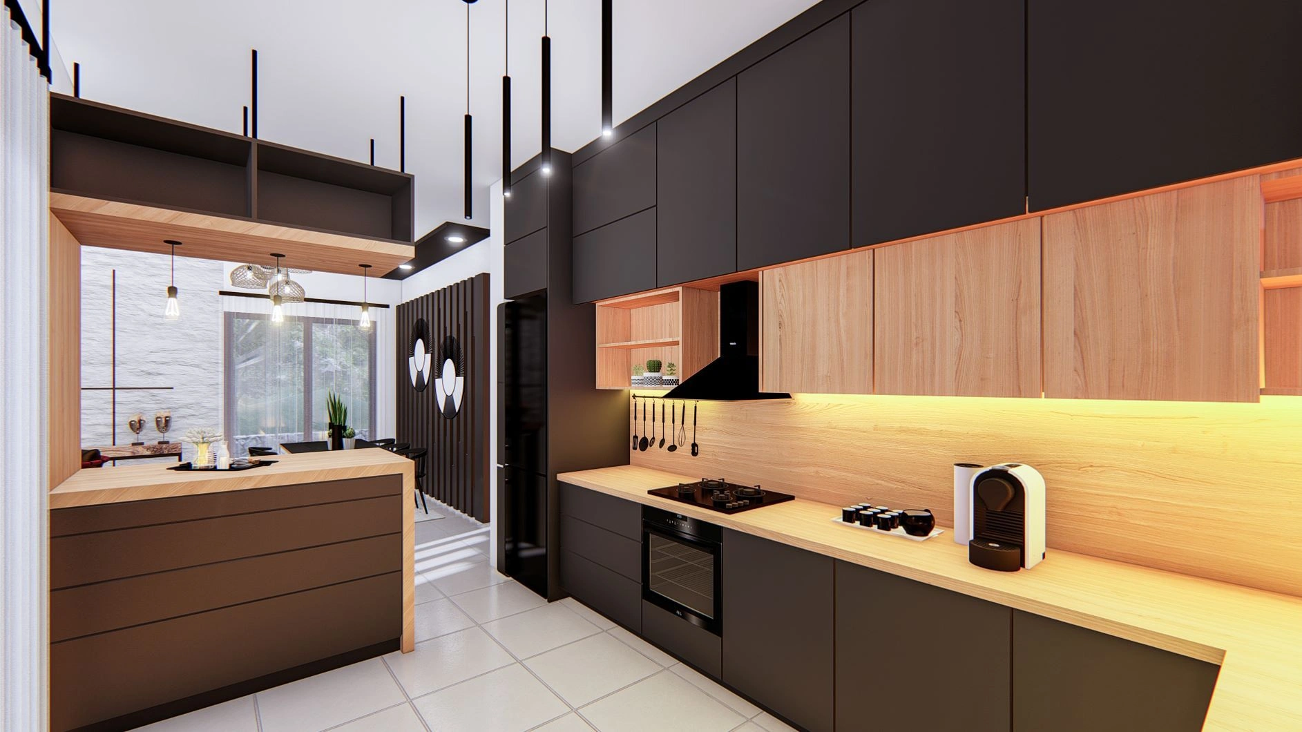 Elite complex of comfortable villas in the Karmi area