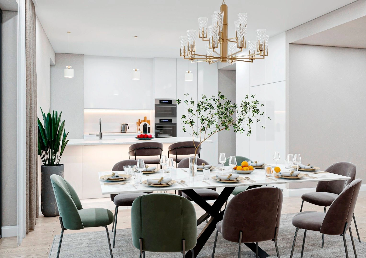 Elitärer Wohnkomplex im historischen Stadtteil Lissabon