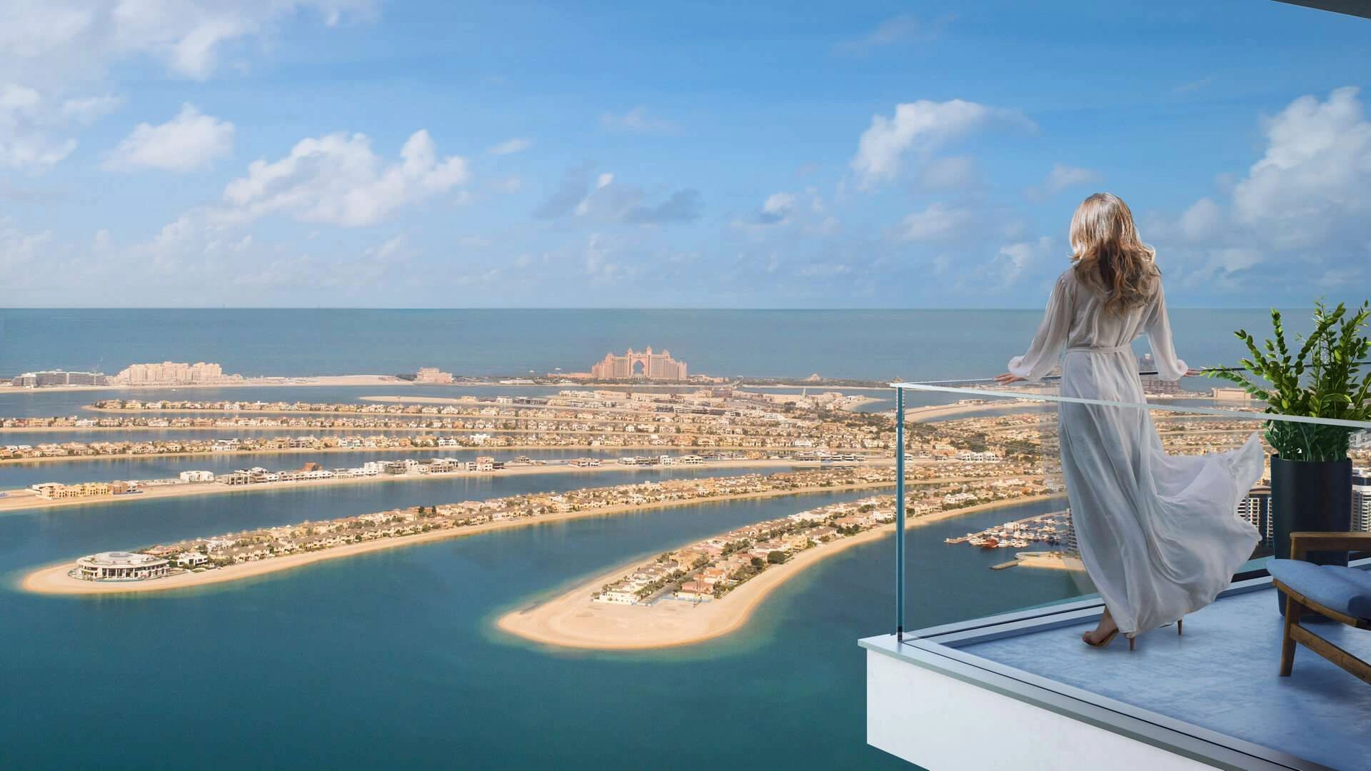 Gated residential complex in Dubai Harbor