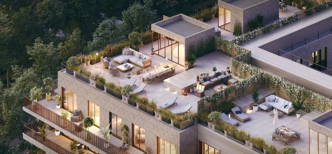 Luxury apartment complex in Neuilly-sur-Seine