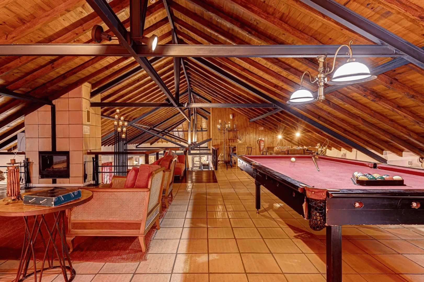 Well-preserved main building with a classic design