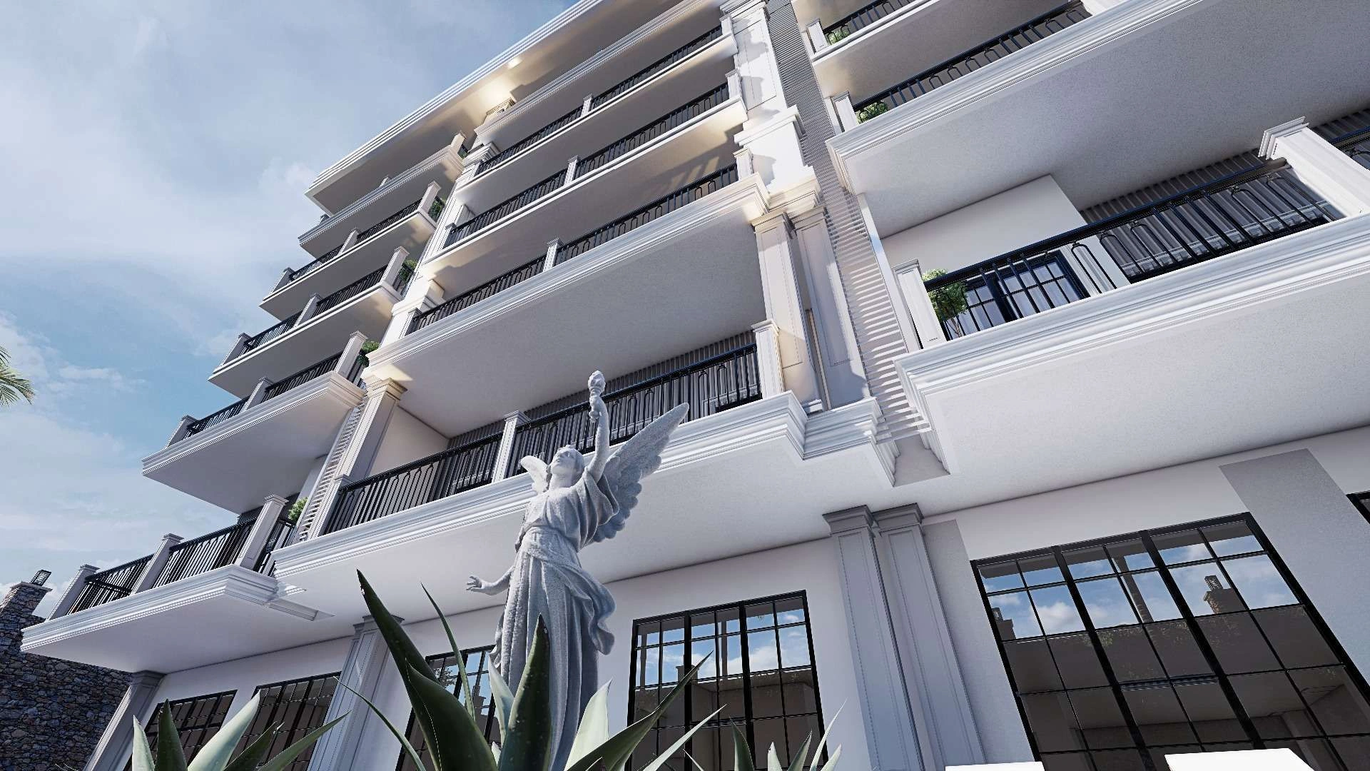 مجموعه مسکونی ۱۰۰ متر از دریای مدیترانه