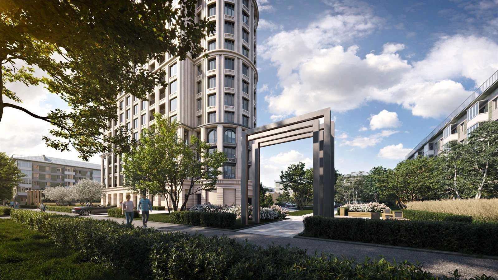 مجمع سكني فاخر في منطقة Moskovskiy SPb