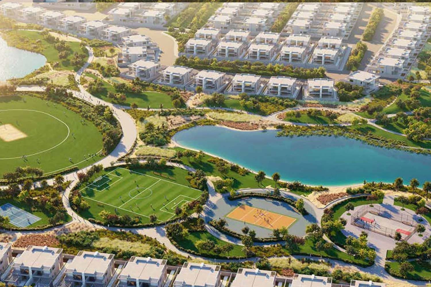New residential complex in the prestigious and green area Damac Hills 2