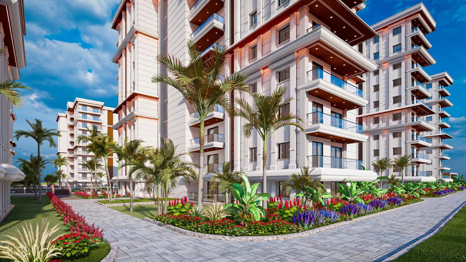 مجتمع در منطقه تفریحی اسکله در قبرس شمالی