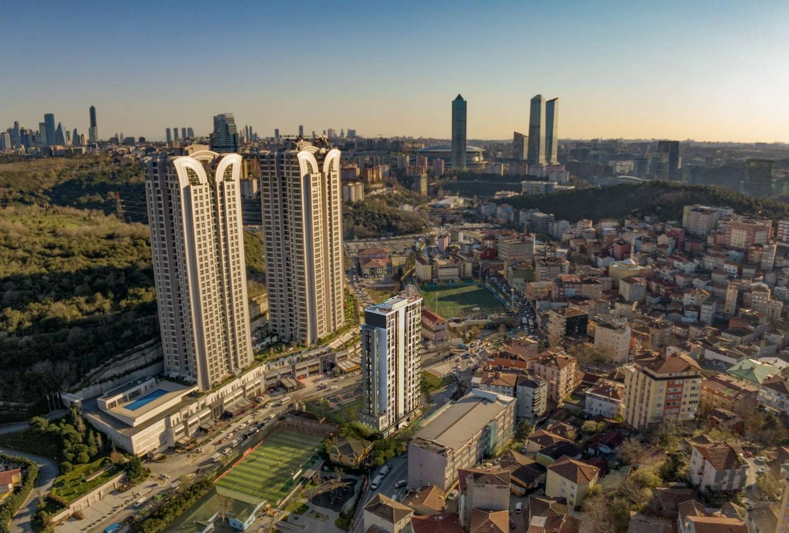 Residential complex in prestigious area of Istanbul
