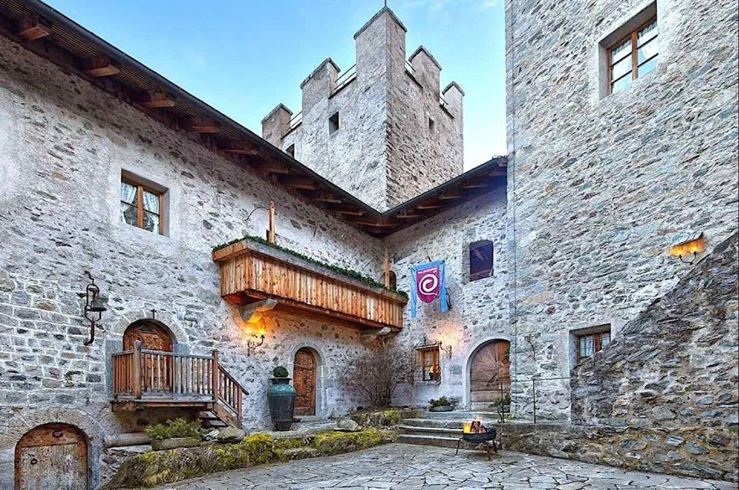 Castillo medieval único en Brunico