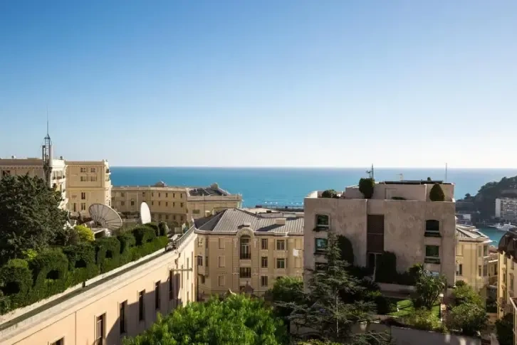 Apartamento iluminado 2+1 com acesso à terraço em Monte Carlo