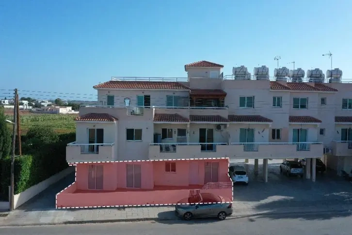 Wohnung 2+1 im ersten Stock in Paralimni