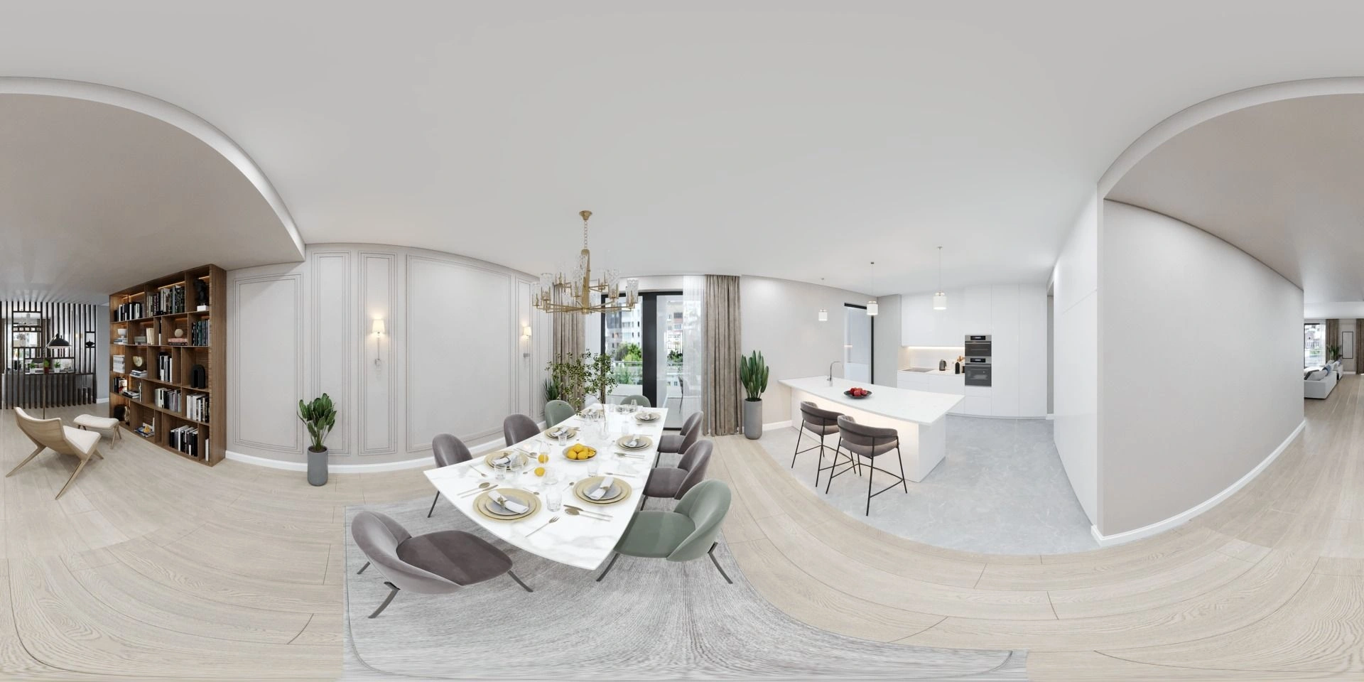 Elitärer Wohnkomplex im historischen Stadtteil Lissabon