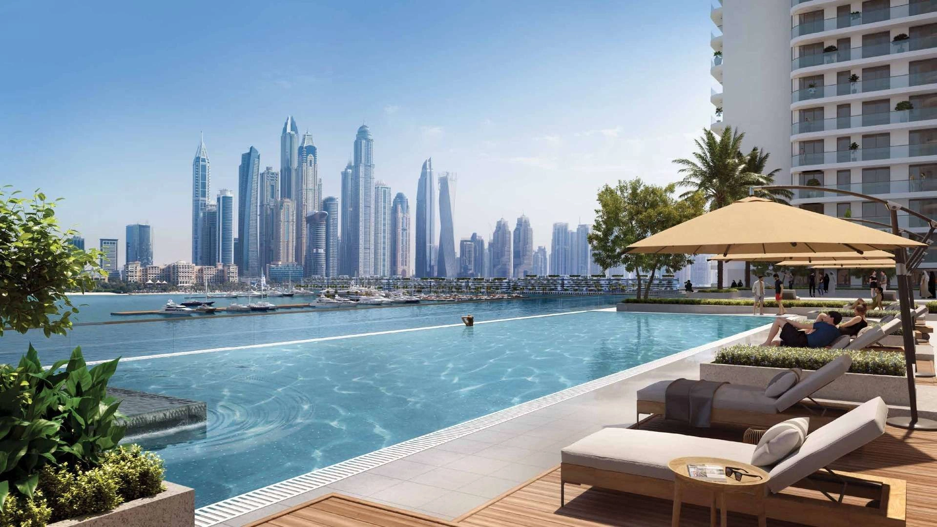 Gated residential complex in Dubai Harbor