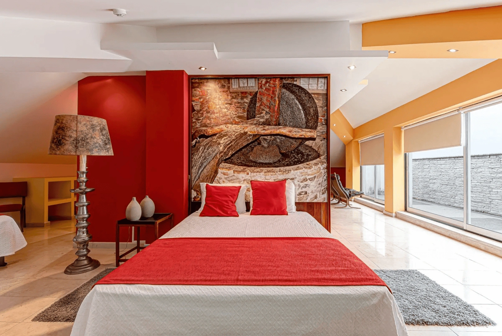 Well-preserved main building with a classic design