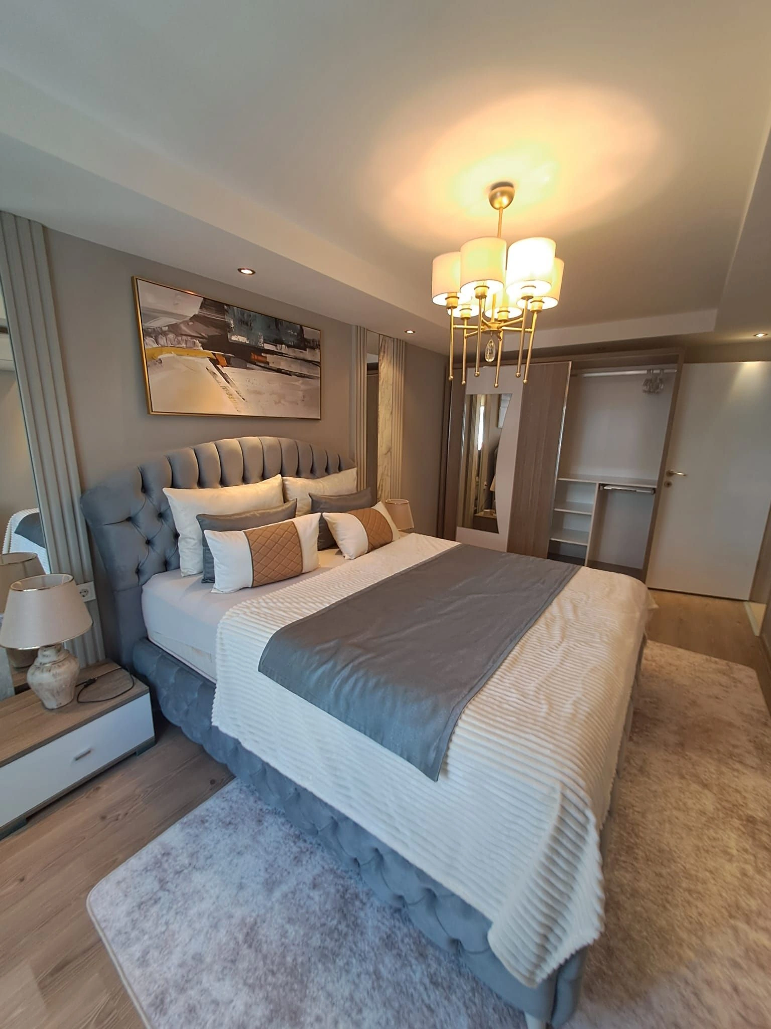 Apartment 4+1 with sea view