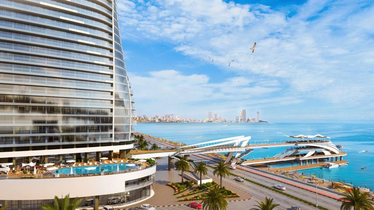 Complejo lujoso en la costa de Batumi
