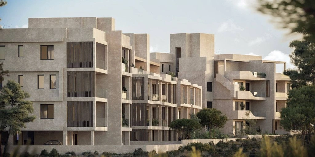 Stylish residential complex of 6 buildings in Protaras