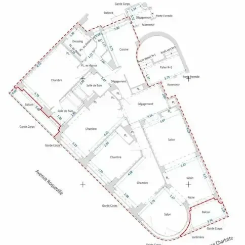 摩纳哥 4+1 艺术装饰风格公寓