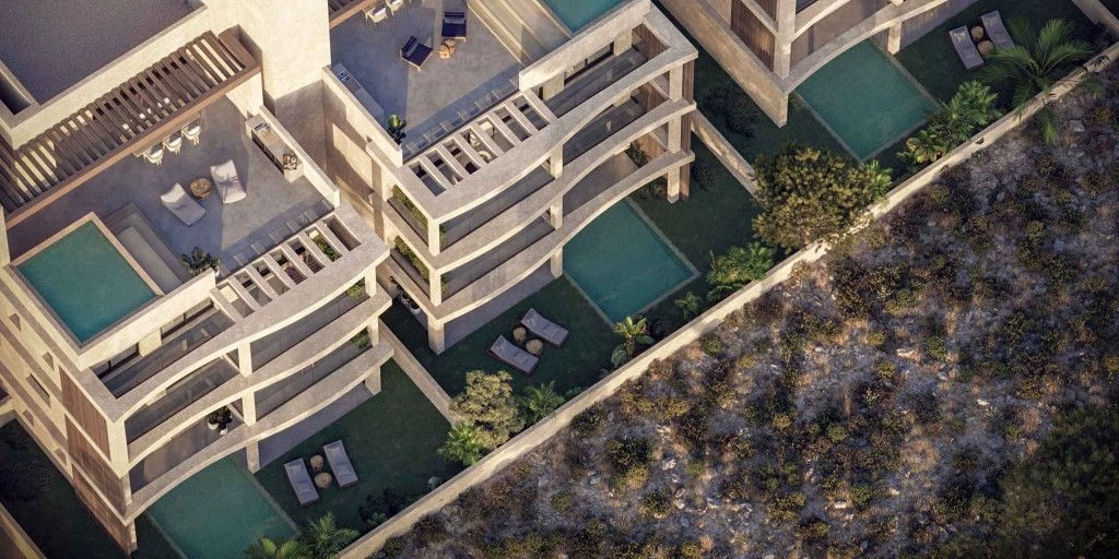 Stylish residential complex of 6 buildings in Protaras