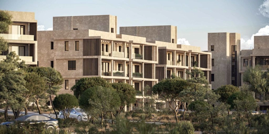 Stylish residential complex of 6 buildings in Protaras