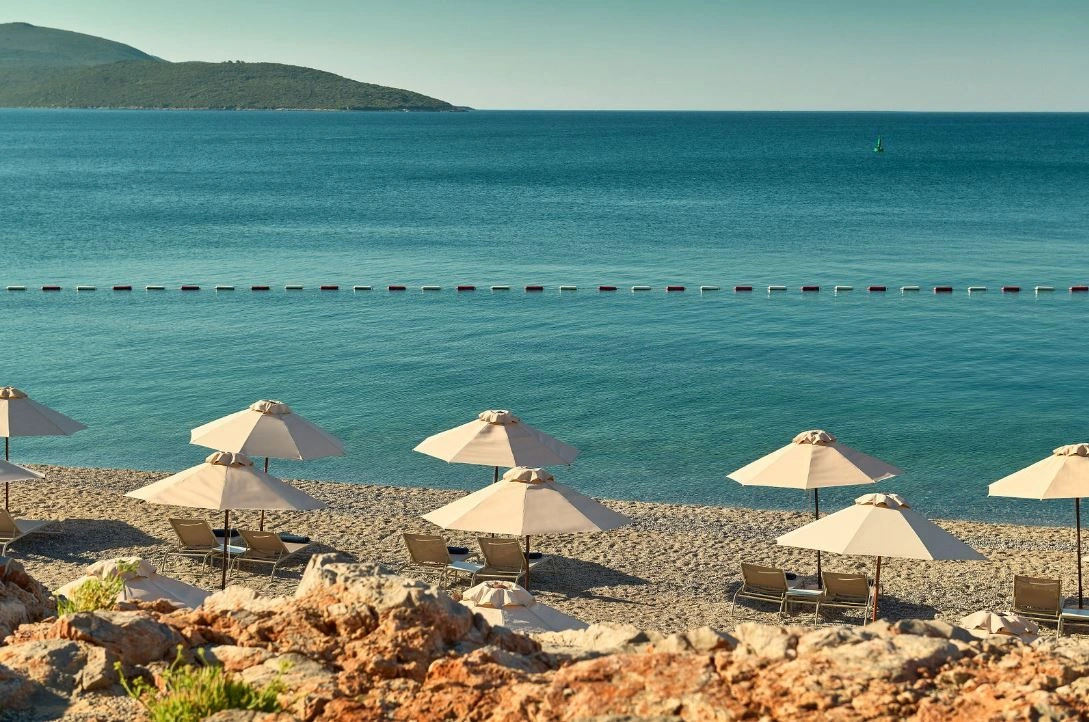 One of seven hotels in the Lustica Bay area, Montenegro