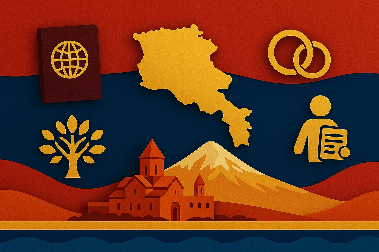 How to obtain Armenian citizenship 2026 — naturalisation, marriage & descent