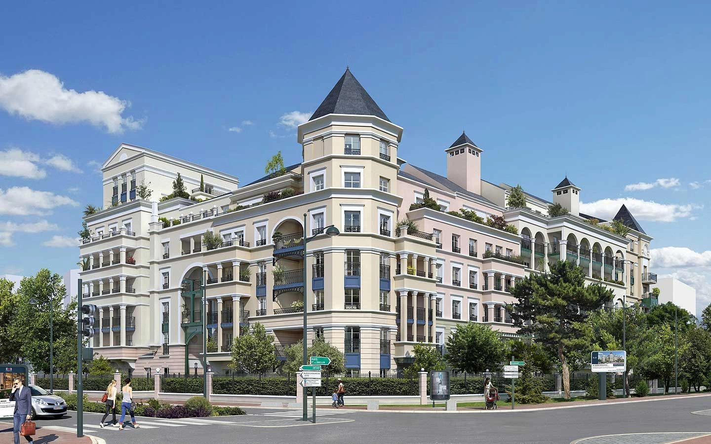 Le Plessis-Robinson komününde lüks proje