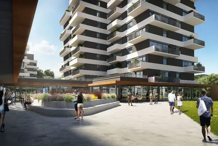 Apartamento con vistas panorámicas en Bratislava