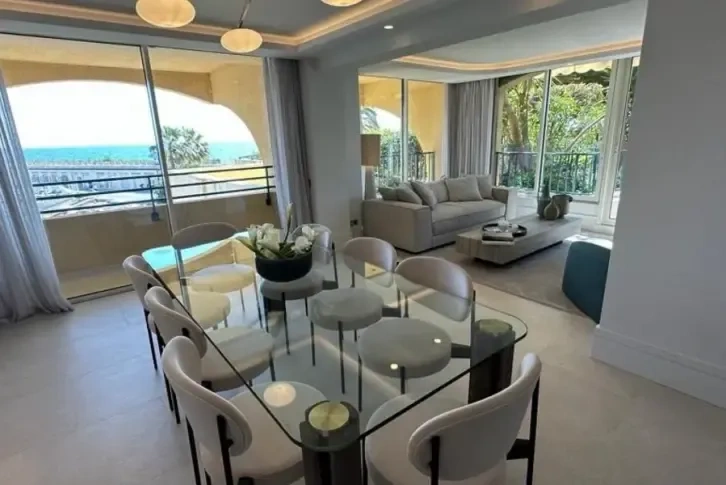 Grand Large इमारत, मॉनाको में 230 m2 का बगीचे वाला अपार्टमेंट