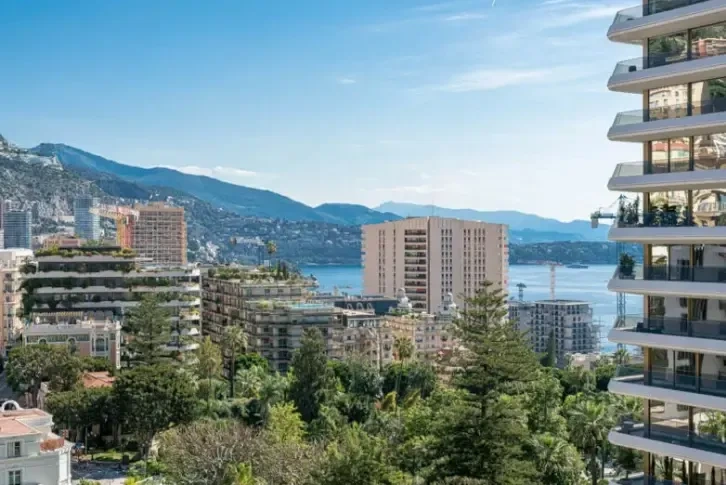 Apartments of 155 m2 in the Park Palace residence, Monaco