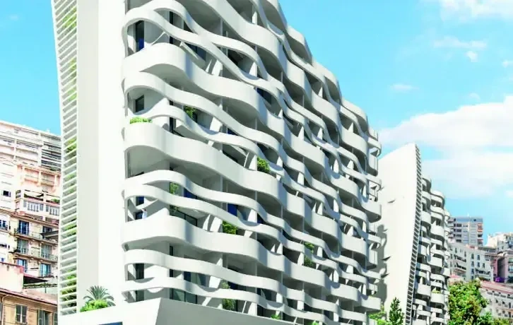 Duplex apartment of 185 m2 in the Stella building, Monaco